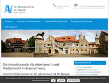 Tablet Screenshot of abno.de